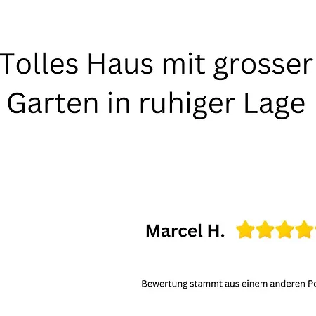 Lilly Mit Garten, Wintergarten Und Whirlwanne * Ransbach-Baumbach